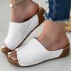 Women's Sandals  Summer Shoes Women Soft Heels Sandals Low Platform Slippers Summer Sandalias Mujer Indoor Outdoor Footwear