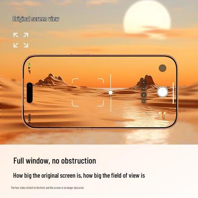 Shanze Защитное стекло для экрана iPhone 14 Pro, закаленное, без пыли