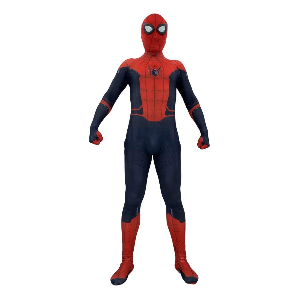 Spider-Man Costume Hero Far From Home Iron Spider 3D Print Bodysuit Halloween Cosplay
