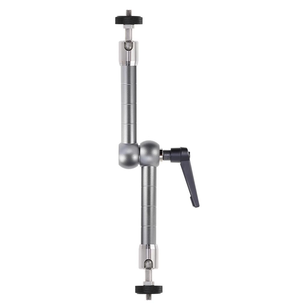 Arm Camera Mount Stainless Steel Monitor Bracket for Camera Flash LED LCD Display U-shaped Design Compatible with 1Celsius4 Inch Thr