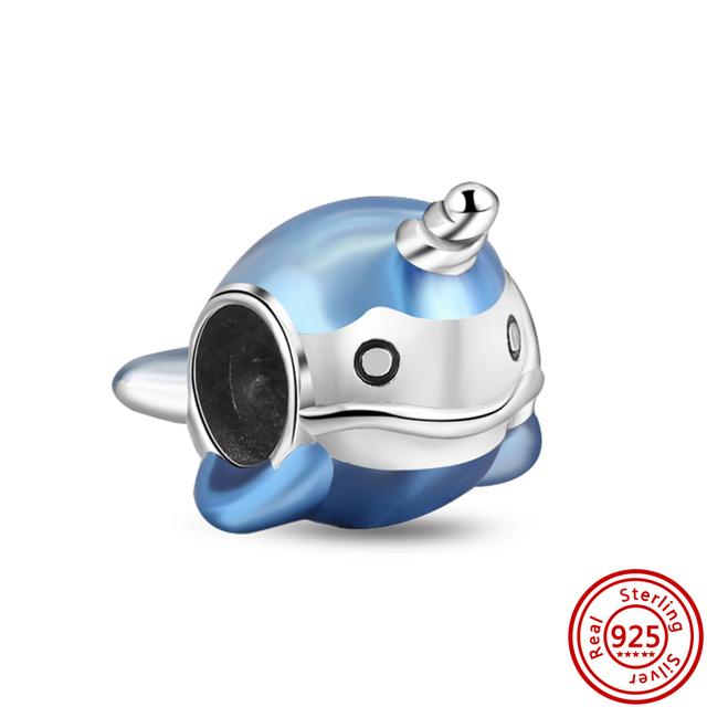 Новый Синий Муранское Стекло Черепаха Осьминог Попугай Кемпинг Ночное Небо Лимонная Бусина Подходит Подвески Браслет 925 Серебряные Ювелирные Изделия