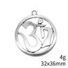 Рождественские украшения, подвески, ювелирные изделия, OM Yoga Charms, подвеска, дешевые вещи, подвеска для мобильного телефона