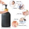 Refillable Liquid Soap Bottle with Pump Hand Soap Containers Strip Soap Dispenser  Kitchen