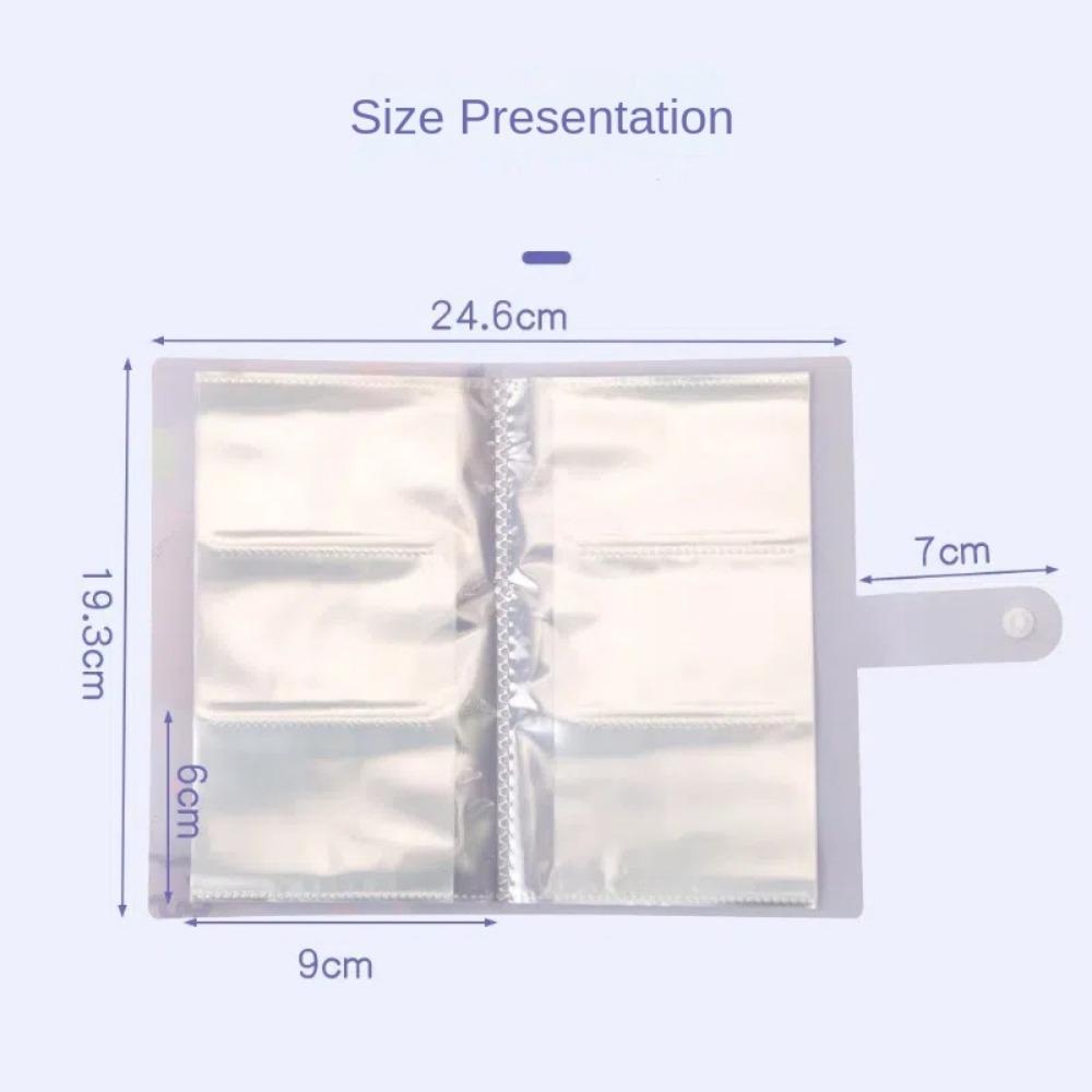 Креативный 3-дюймовый Фотоальбом PP Масляная живопись Держатель для карт 120/240 ячеек Маленькая карта Почтовая открытка Альбом для хранения Альбом для карт
