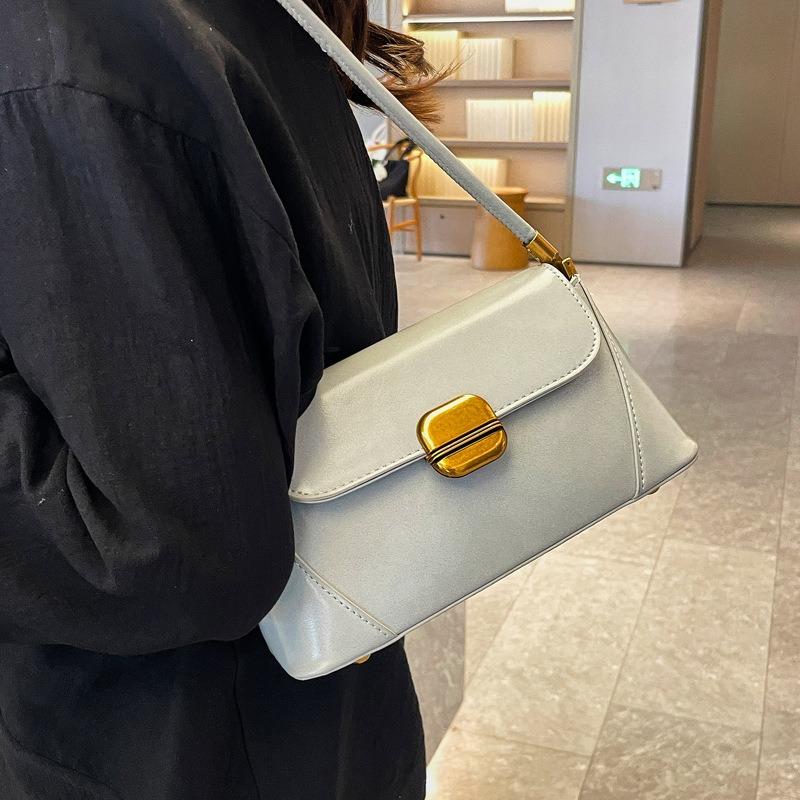 Дизайнерская нишевая сумка, женская новая высококачественная текстурная сумка-багет под мышкой, универсальная сумка на плечо