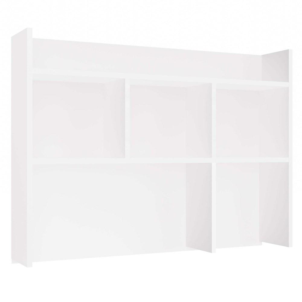 Desk Extension 100 Cm White Bookshelf For Documents