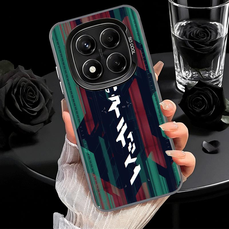 Мягкий чехол для телефона в киберпанк-эстетике для Xiaomi Redmi Note 13 14 15 Pro Plus 12S 12 11S 11 11T 10S 10 Ударопрочная задняя крышка
