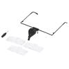 1.5X 2.5X 3.5X Eyeglass LED Magnifier Hands Free Head Eyelash Extension Magnifying Glass
