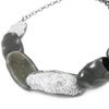 [J5377] - Дизайнерское колье "Sissi" черно-серое