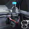 Car Air Vent Beverage Holder with LED Light Air Outlet Mount Cup Holder Sensing Stand Bottle Bracket Shockproof