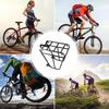 Cycling Cargo Rack Luggage Touring Carrier Racks Easy-to-Install Front Pannier Rack for Cycling Equipment Stand Footstock