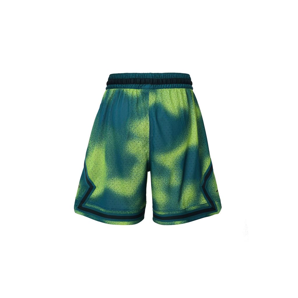 Jordan Dri-Fit Sport Logo Вышитый буквенный принт Tie-Dye Дышащие шорты на шнурке Мужские шорты цвета бирюзы FB7576-336