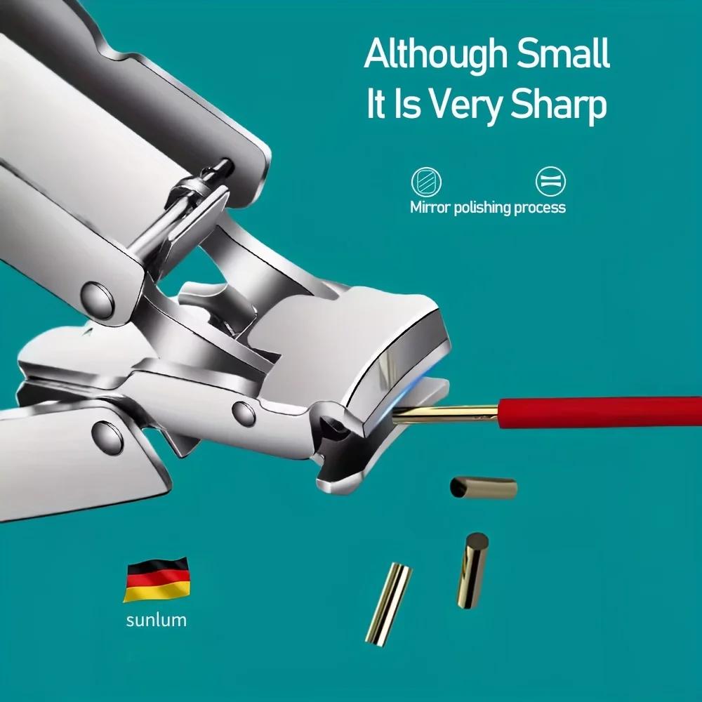 1 шт. Кусачки для ногтей Складные Портативные Дорожные Ножницы для ногтей Кусачки для ногтей Нержавеющая сталь Инструменты для маникюра