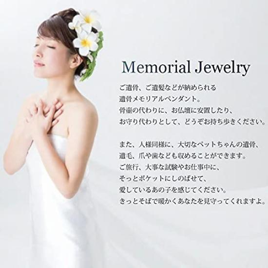 Кулон «Пепел» Танцующий камень Открытое сердце Качающееся гавайское ювелирное изделие Мемориальный кулон Серебряный пепел с кубическим цирконием