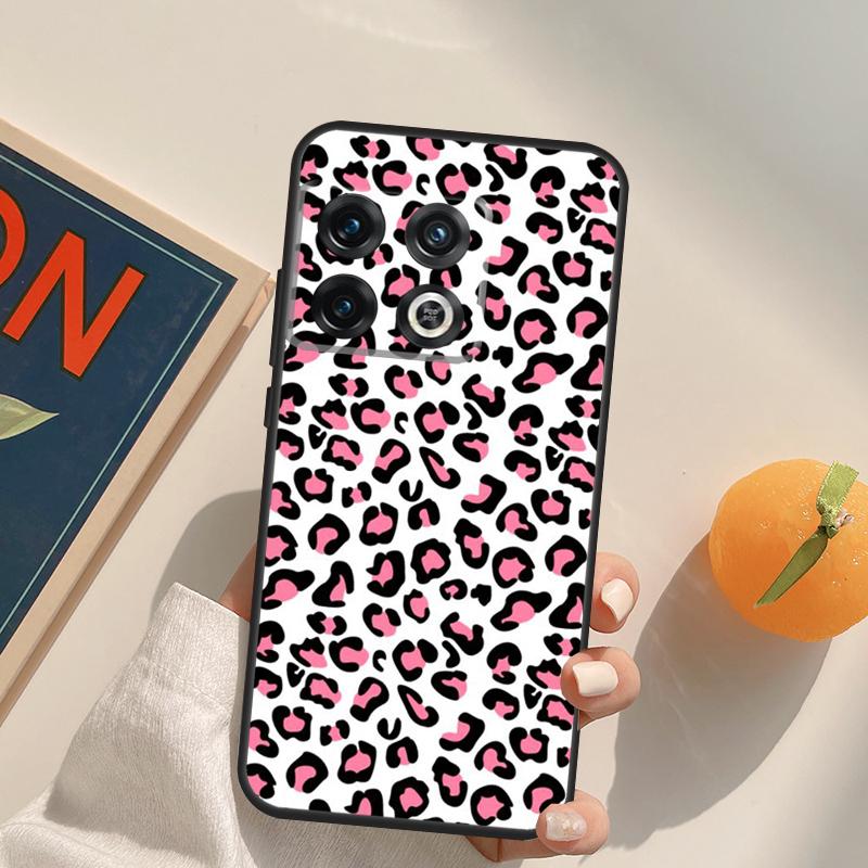 Leopard Pattern Animal Colorful Case For OnePlus 12R 13R 13T 10R 15 13 12 11 10T 8T Nord CE 4 3 2 Lite N20 N30 Nord 5 Cover