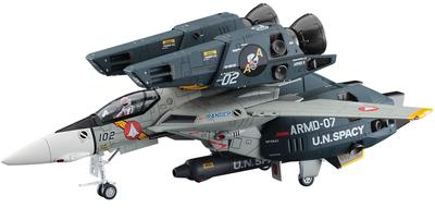 Hasegawa Super Dimension Fortress Macross Valkyrie Black Aces Scale Пластиковая модель 65874 VF-1J Super/Strike SVF-41 1/48