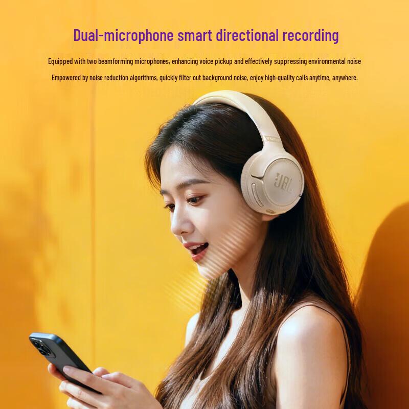JBL TUNE 530BT On-Ear Bluetooth Headphones