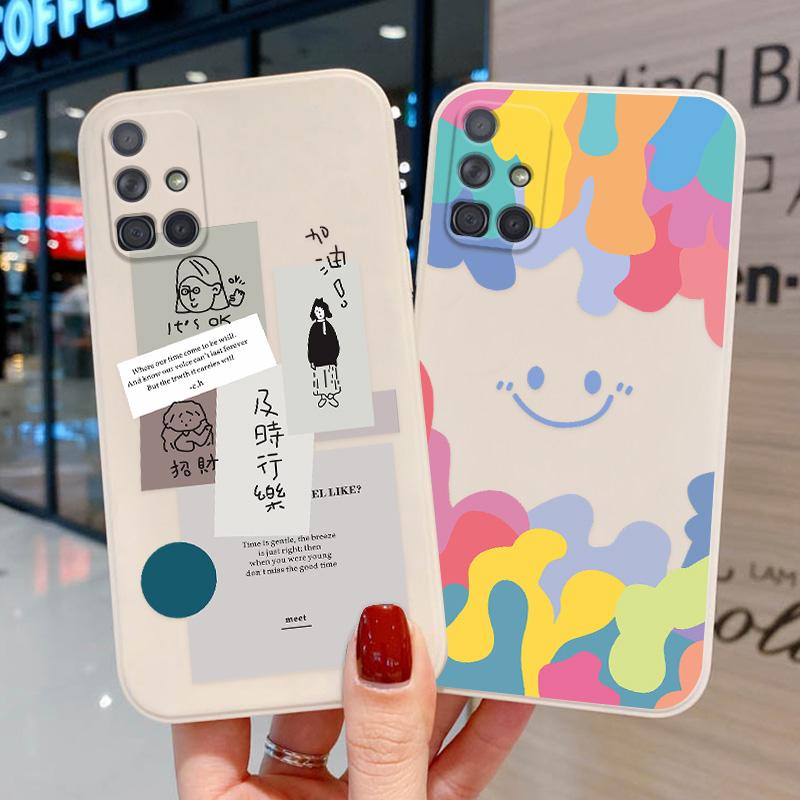 Чехол для Samsung A51 A71 A32 A52 A50 A12 A31 A30S A50S A21S, чехол Samsung Galaxy S21 S22 Ultra Plus A 32 12 A52S A33 Etui