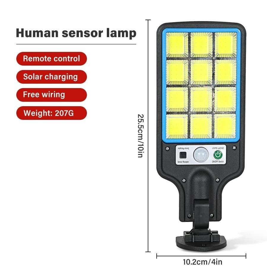 Несколько стилей наружных светодиодных солнечных уличных фонарей, водонепроницаемая индукционная солнечная лампа, садовая дорожка, двор, гараж, настенный светильник