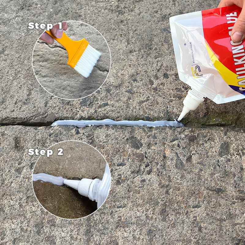 Водонепроницаемый герметик для ремонта трещин в бетонных плитах, герметик для ремонта кровельных работ, цементный герметик для заделывания угловых трещин