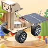 Мини-солнечная машина, набор для самостоятельной сборки игрушек, наборы для науки STEM, игрушки, самодельные модели автомобилей на солнечных батареях из дерева для студентов и учителей