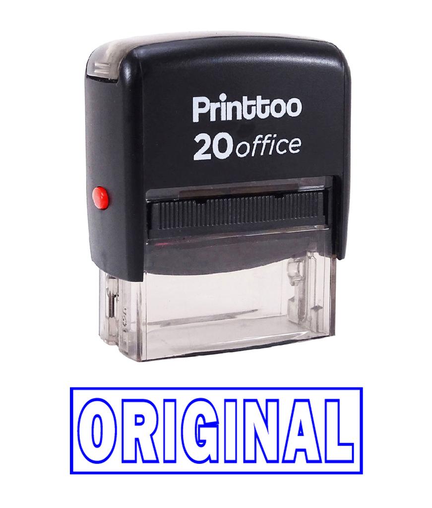 Printtoo ORDERED Self Inking Rubber Stamp Office Stationary Custom