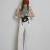 Vanone atelier B3010 Кепка-бейсболка с вышивкой Darling_Бордовый