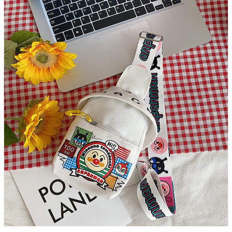 Новая супер милая сумка для мальчиков и девочек, нагрудная сумка, сумка-мессенджер, мультяшная сумка на плечо, сумка для мобильного телефона