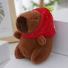 Endearing Capybara Plush Toy Keyring With Plush Fabric And Adorable Features