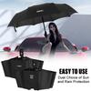 Автомобильный портативный складной автоматический зонт с тремя сложениями, солнцезащитный для Nismo Qashqai j11 Juke GTR X-Trail Patrol Micra Navara Tiida