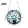 Cute Spooky Puzzle Halloween Acrylic Suncatcher Window Hanging,7.87 Inch Sun Catcher Themed Gift Idea Decoration Ornament Ideal for Gifting and Home