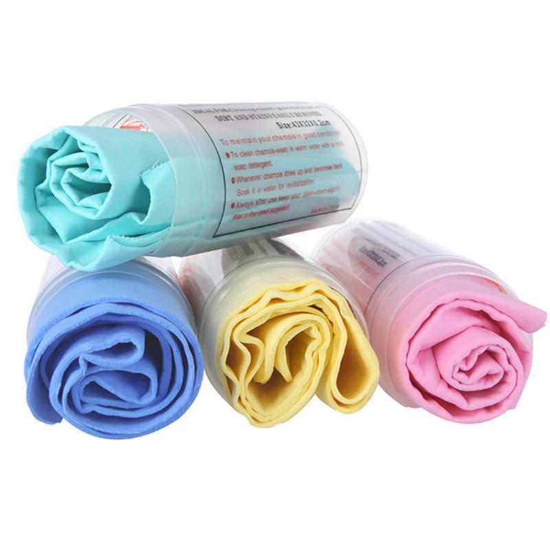 43*32 см ПВА Полотенце для мытья автомобиля, мягкое и сильное впитывающее чистящее средство, автомобильные аксессуары, уход за автомобилем, салфетка для сушки волос, полотенца из оленьей кожи