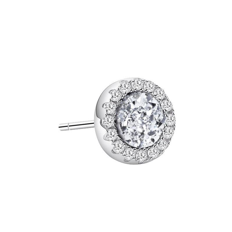 Серьги-кластеры с сапфировым кристаллом: Модный, крутой, красивый зимний аксессуар для мужчин