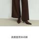 High Waisted Straight Leg Pants