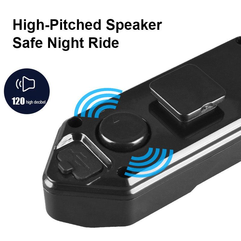 Задний фонарь Smart Bike Беспроводной пульт дистанционного управления Сигналы поворота Велосипедный MTB Светодиодный задний фонарь Простая установка Направление электрического скутера