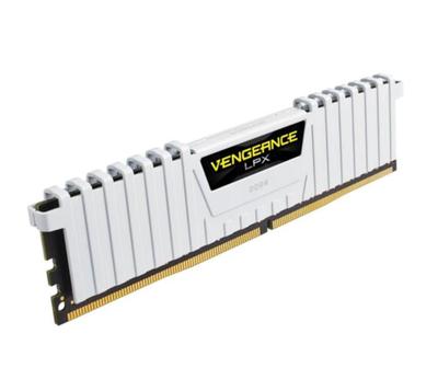 Память CORSAIR VENGEANCE LPX DDR4 32 ГБ (16 ГБ х 2) 3200 МГц, совместима с Intel XMP, CL16, для настольных ПК, Белый CMK32GX4M2E3200C16W