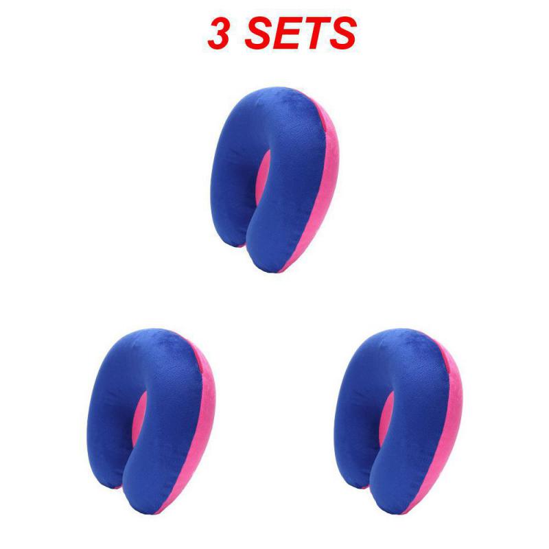 U-образная подушка для шеи, надувная подушка для снятия усталости, подушка для путешествий, подголовник для сна в самолете