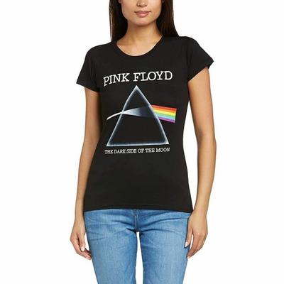 Женская/женская футболка с рефрактом Dark Side Of The Moon