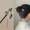 Elegant Ancient-Style Wooden Tassel Hairpin for Hanfu and Cheongsam Attire