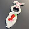 Милый мультяшный животный фруктовый магнит на холодильник открывалка для бутылок