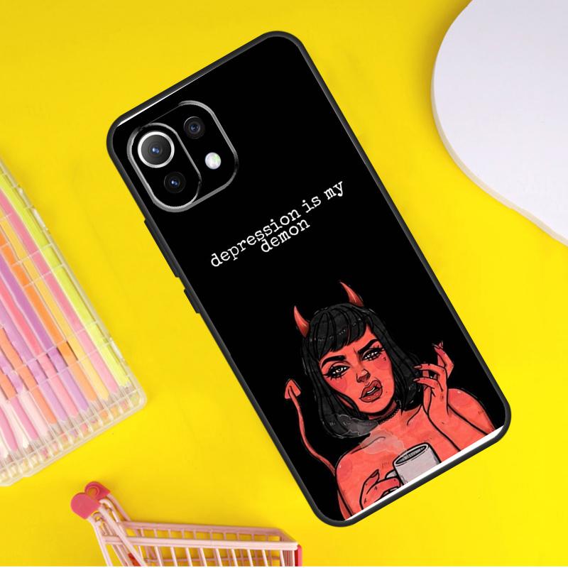 Милый чехол Bad Devil Girl для Xiaomi 14 Ultra 13 11T 12T 13T 14T Pro POCO X7 X6 Pro X3 X5 F3 F5 M6 F6 Pro