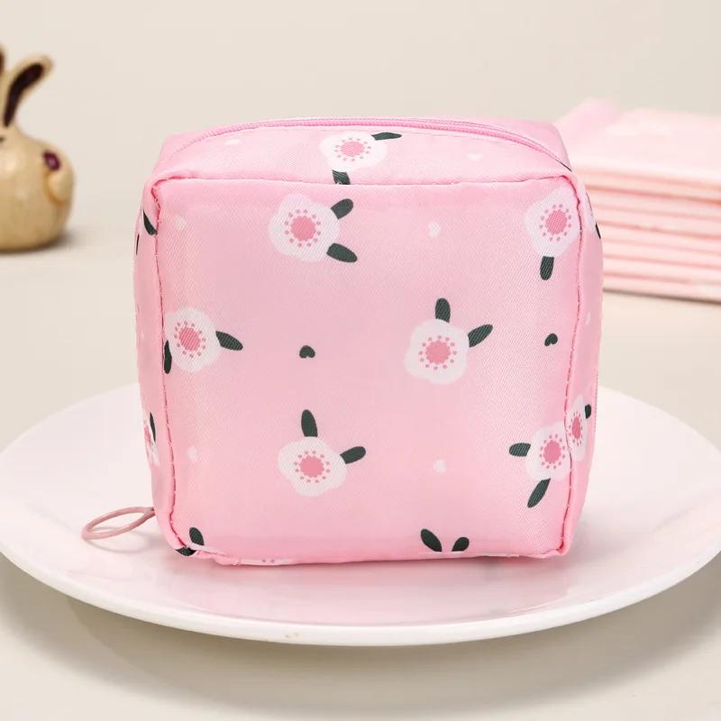 Women's Sanitary Napkin Bag Sanitary Cotton Storage Bag Monthly Event Bagaunt's Napkin Bags Girls Zero Wallet Travel Accessories