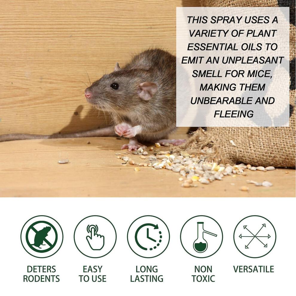 Kitchen Gadgets Rat Repellent Spray Rat Repellent Spray For Indoor Household Automotive Engine 60ml