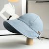 Шляпа с солнцезащитным козырьком, универсальная регулируемая однотонная рыбацкая шляпа с большими полями, солнцезащитная шляпа с солнцезащитным козырьком, аксессуар для путешествий