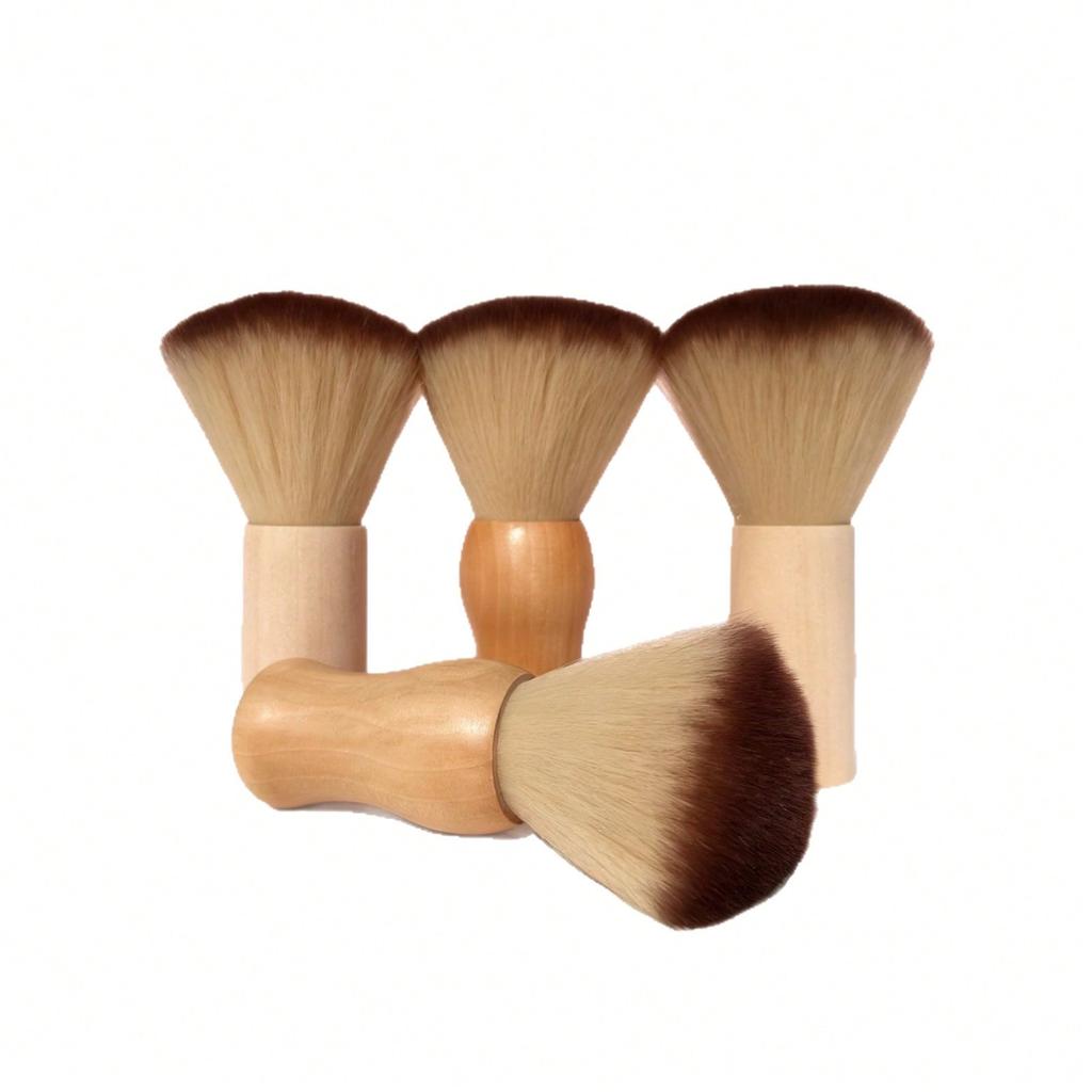 Broken hair bristles sweep large dust brush hair salon special neck broken hair cleaning brush wood brush beard brush