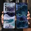 Темно-синий блестящий агатовый мраморный чехол для телефона Realme GT Neo 2 3 Realme 9 8 5G 7 6 GT2 Pro Plus 9i 8i C21Y C3 C11 C25 C35