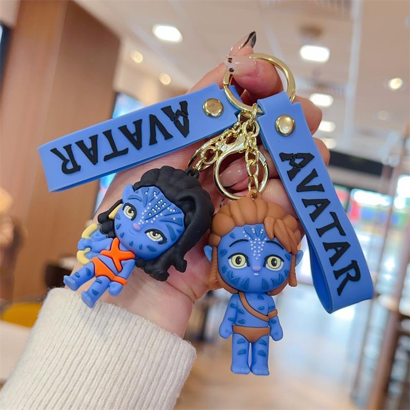 Новый Мультяшный Аватар Брелок 3D Кукла Подвеска для Сумки Пара Брелок для Машины Маленький Подарок