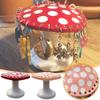 Handicraft Mushroom Earring Holder Resin Earrings Storage Rack  Jewelry Necklace