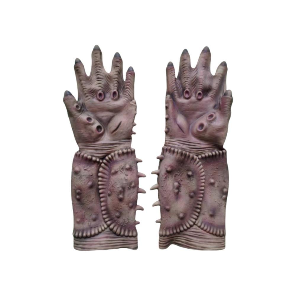 Green Fish Monster Mask Horror Monster Fish Animal Hood Catfish Essence Hood Masquerade Paw Gloves