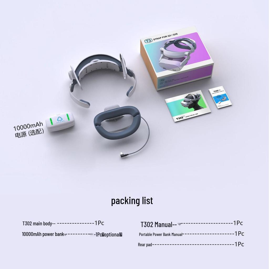 Meta Quest 3 S Elite Power Headband: Аксессуар с батарейным питанием